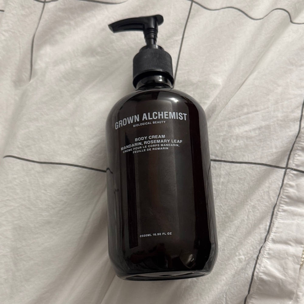 Grown Alchemist Black Body Cream empty